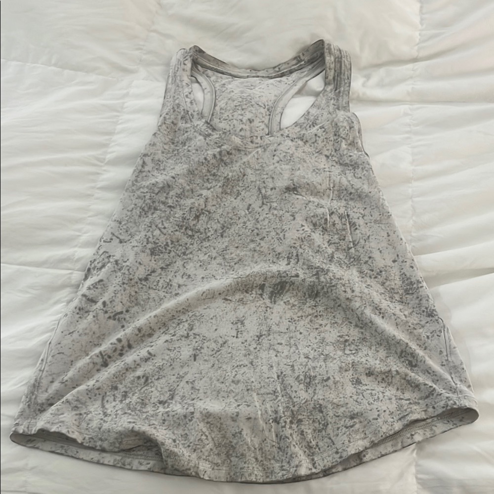 Lululemon Athletica Gray Tank Top
